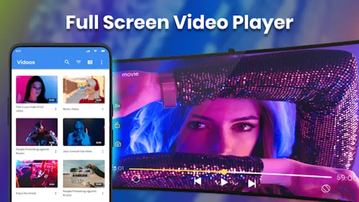 HD Video Player - Media Player android App screenshot 0